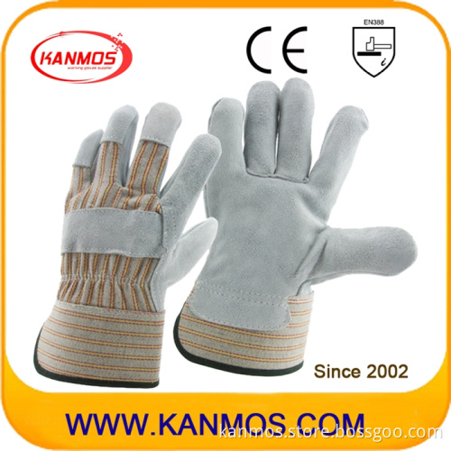 Industrial Safety Cowhide Leather Work Gloves (110073)